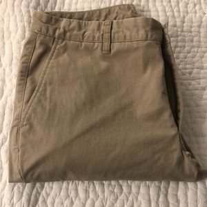 Bonobos Classic Khaki Pants Flat Front - Brand New 34x32